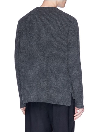 Back View - Click To Enlarge - ACNE STUDIOS - 'Nicholas' wool rib knit sweater