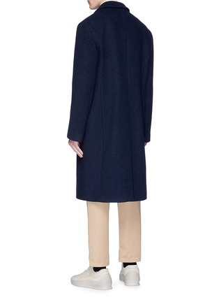 Back View - Click To Enlarge - ACNE STUDIOS - 'Rover Bouclé' wool melton coat