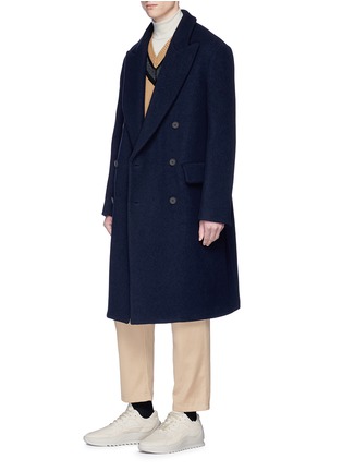 Figure View - Click To Enlarge - ACNE STUDIOS - 'Rover Bouclé' wool melton coat