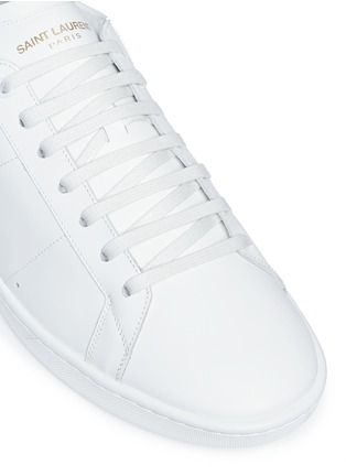 Detail View - Click To Enlarge - SAINT LAURENT - 'SL01' leather sneakers