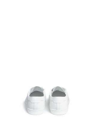 Back View - Click To Enlarge - SAINT LAURENT - 'SL01' leather sneakers