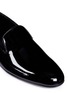 Detail View - Click To Enlarge - SAINT LAURENT - 'Smoking 15' patent leather loafers