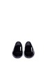 Front View - Click To Enlarge - SAINT LAURENT - 'Smoking 15' patent leather loafers
