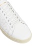 Detail View - Click To Enlarge - SAINT LAURENT - 'SL06' star patch calfskin leather sneakers