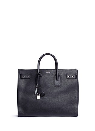 Main View - Click To Enlarge - SAINT LAURENT - 'Sac De Jour' large leather bag