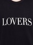 Detail View - Click To Enlarge - AMIRI - 'Lovers' print T-shirt