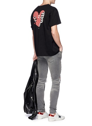 Figure View - Click To Enlarge - AMIRI - 'Lovers' print T-shirt