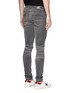Back View - Click To Enlarge - AMIRI - 'Thrasher' ripped skinny jeans