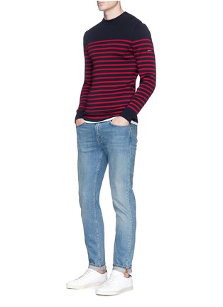 Figure View - Click To Enlarge - 73292 - 'Rochefort' stripe virgin wool sweater