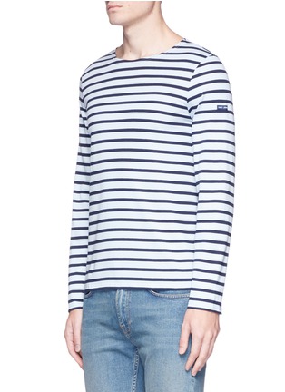 Front View - Click To Enlarge - 73292 - 'Minquiers Moderne' stripe long sleeve T-shirt