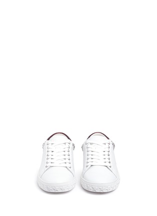 Front View - Click To Enlarge - ASH - 'Dazed' star stud leather sneakers