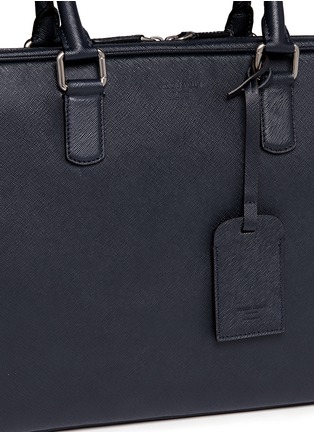 Detail View - Click To Enlarge - GIORGIO ARMANI BEAUTY - Saffiano leather briefcase