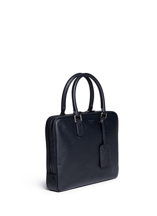 Front View - Click To Enlarge - GIORGIO ARMANI BEAUTY - Saffiano leather briefcase