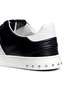 Detail View - Click To Enlarge - VALENTINO GARAVANI - 'Flycrew' colourblock leather sneakers