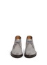 Front View - Click To Enlarge - VALENTINO GARAVANI - Rockstud sole suede desert boots