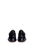 Front View - Click To Enlarge - VALENTINO GARAVANI - Buckle strap leather Derbies