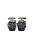 Back View - Click To Enlarge - VALENTINO GARAVANI - 'Rockstud' caged calfskin leather sandals