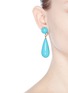 Figure View - Click To Enlarge - KENNETH JAY LANE - Chunky teardrop clip earrings