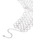 Detail View - Click To Enlarge - KENNETH JAY LANE - Glass crystal lacework choker