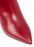 Detail View - Click To Enlarge - VALENTINO GARAVANI - Screw heel asymmetric shaft leather boots