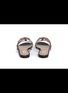 Back View - Click To Enlarge - VALENTINO GARAVANI - 'Rockstud' caged calfskin leather slide sandals