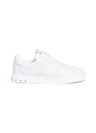 Main View - Click To Enlarge - VALENTINO GARAVANI - 'Flycrew' leather sneakers