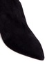 Detail View - Click To Enlarge - VALENTINO GARAVANI - Screw heel suede booties