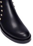 VALENTINO - 'Rockstud' leather Chelsea boots