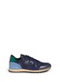 Main View - Click To Enlarge - VALENTINO GARAVANI - 'Camustars Rockrunner' leather patch sneakers