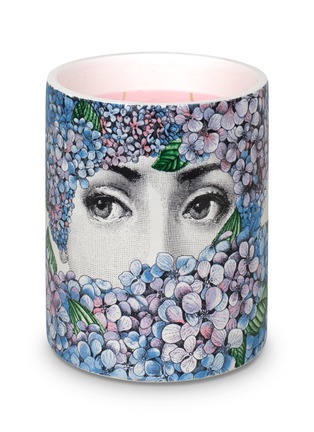 Main View - Click To Enlarge - FORNASETTI - Ortensia large scented candle 900g