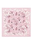 Main View - Click To Enlarge - VALENTINO GARAVANI - Butterfly floral print silk twill scarf