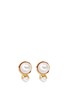 Main View - Click To Enlarge - BELINDA CHANG - 'Fruity' small double pearl stud earrings