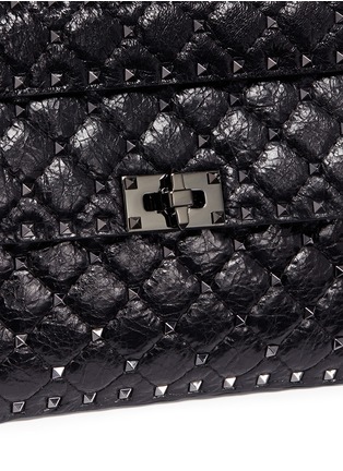  - VALENTINO GARAVANI - 'Rockstud Spike' medium leather shoulder bag
