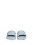 Front View - Click To Enlarge - VALENTINO GARAVANI - Rockstud PVC slide sandals