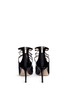 Back View - Click To Enlarge - JIMMY CHOO - 'Sage 85' double bow patent leather pumps