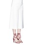 Figure View - Click To Enlarge - JIMMY CHOO - 'Flynn 85' ankle tie suede sandals