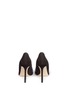 Back View - Click To Enlarge - JIMMY CHOO - 'Romy 100' star embellished suede pumps