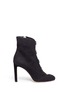 Main View - Click To Enlarge - JIMMY CHOO - 'Loretta 100' coin charm suede boots