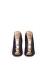 Front View - Click To Enlarge - JIMMY CHOO - 'Lorna 85' coin charm suede booties
