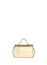 Detail View - Click To Enlarge - JIMMY CHOO - 'Rebel Soft Mini' glitter flap mirror leather crossbody bag