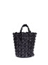Main View - Click To Enlarge - JIMMY CHOO - 'Maxine' woven vacchetta leather bucket bag