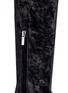 Detail View - Click To Enlarge - JIMMY CHOO - 'Lorraine 85' crushed velvet thigh high boots