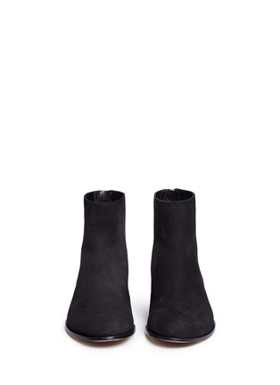 Front View - Click To Enlarge - JIMMY CHOO - 'Duke' suede ankle boots