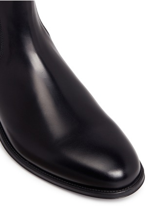 Detail View - Click To Enlarge - DOUCAL'S - Horse leather Chelsea boots