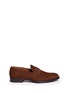 Main View - Click To Enlarge - DOUCAL'S - Suede penny loafers