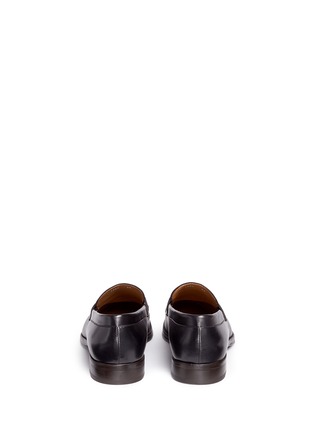 Back View - Click To Enlarge - DOUCAL'S - Nappa leather penny loafers