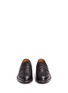 Front View - Click To Enlarge - DOUCAL'S - Nappa leather penny loafers