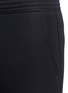 Detail View - Click To Enlarge - NEIL BARRETT - Thunderbolt patch neoprene jogging pants