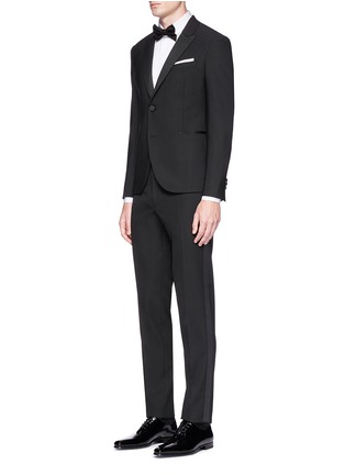 Figure View - Click To Enlarge - NEIL BARRETT - 'Super Skinny' tuxedo blazer