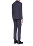 Back View - Click To Enlarge - NEIL BARRETT - Slim fit twill suit
